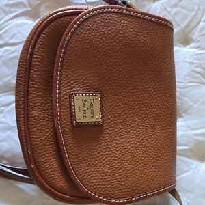 Dooney & Bourke Tan Leather Shoulder Bag